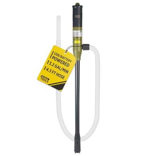 Portable Fuel Transfer Pump, Battery or USB-C Powered,...