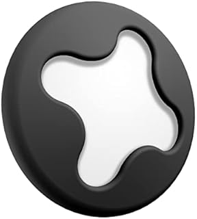 ELFRhino Airtag Holder 1 Pack, Silicone Apple Airtag Case, Adhesive Airtag Sticker Cover for TV Remote Luggage Bike Mount Car Laptop, Multi-purpose Airtag Accessories(BLACK)