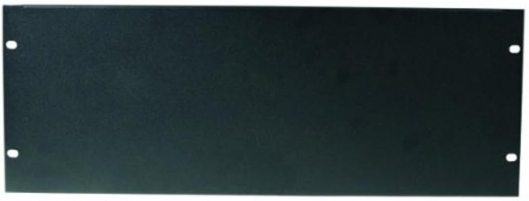 Omnitronic 30100450 Pannello Frontale Z-19U Acciaio Nero 4He Omnitronic 30100450 Pannello Frontale Z-19U Acciaio Nero 4He