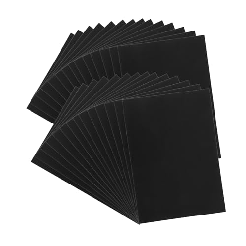 Papier cartonné noir qui ne blanchit pas au pliage pour origami et bricolage