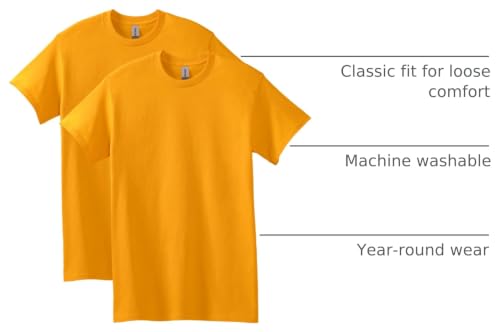 Image of Gildan Adult Heavy Cotton T-Shirt, Style G5000