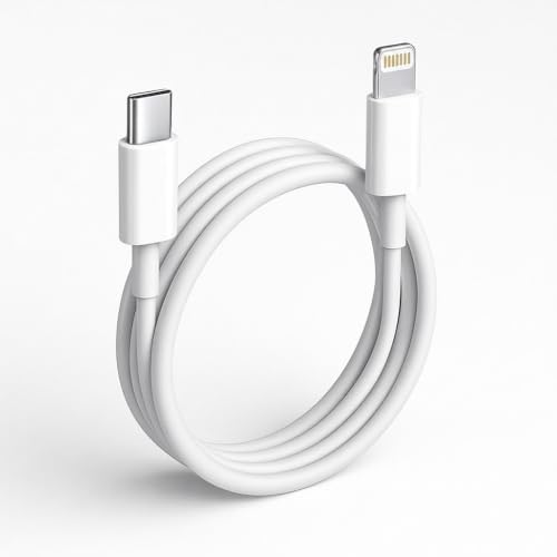 Image of SB USB C to Lightning Cable 1M, 20W PD Fast Charger Cable & 480Mbps Data Sync Cord for iPhone 14 /14 Pro Max /13 /13 Pro /12 /12 Pro Max /11 /11 Pro /XS Max /XR /X /8 Plus /iPad /AirPods