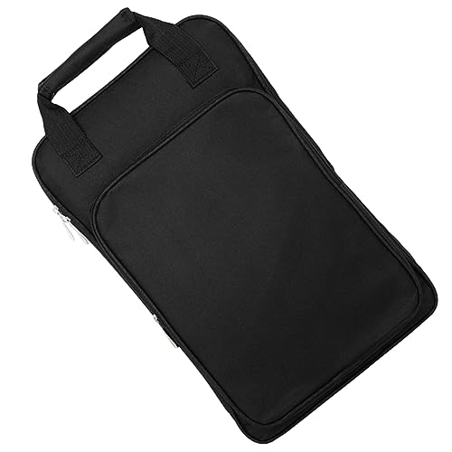 Holibanna Drumstick Bag with Shoulder Straps Durable Drumstick Holder for Multiple Portable Storage Case for Drummers Convenient Zipper Design