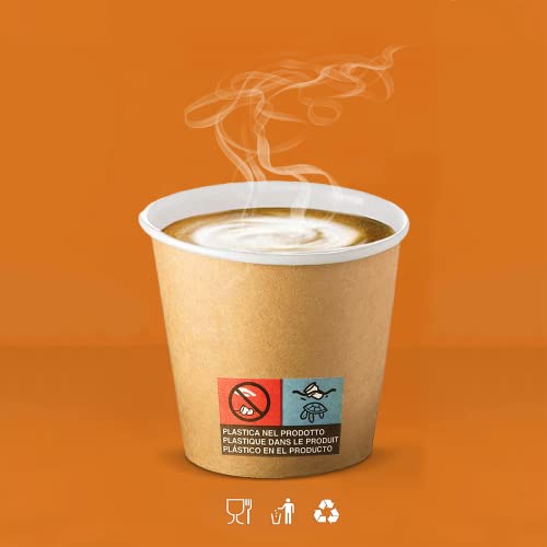 Mediawave Store - Pack Bicchierini di Carta per Caffè, Monouso da 75ml, Bicchieri di Carta Colorati, Bicchierini per il… - immagine 4