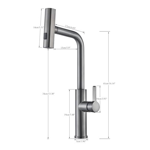 Grifo de cocina de acero inoxidable ideal para agilizar las tareas y recetas del día a día 3