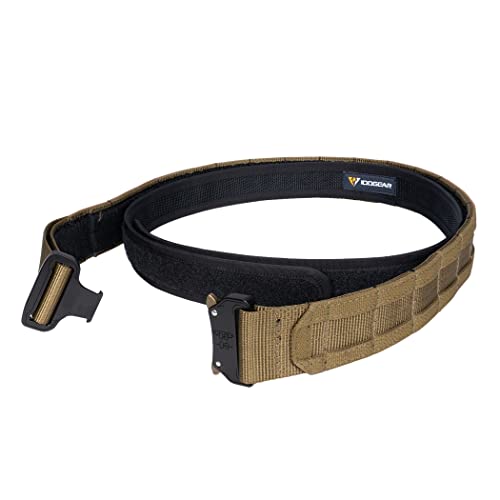 IDOGEAR Loop Liner Inner Belt for Duty Belt 1.5'' Tactical 500D Nylon Belts Unisex Hook and Loop Closure2