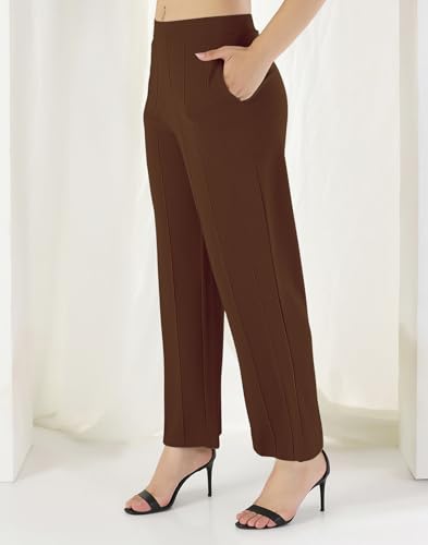 Image of Selvia Women's Tops and Trouser Co ord Set| Lycra Dress for Woman Stylish