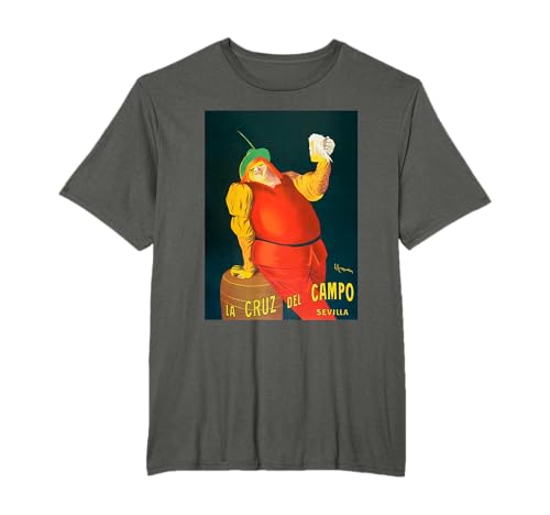 Cervezas La Cruz del Campo 1906 Bebedero Cerveza Sevilla Camiseta