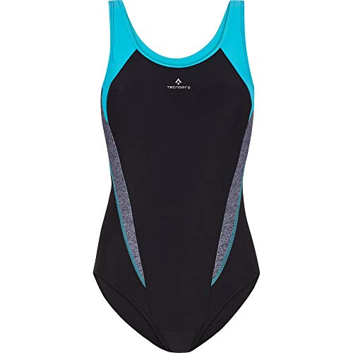TECNOPRO Damen Rima Schwimmanzug, Black, 40