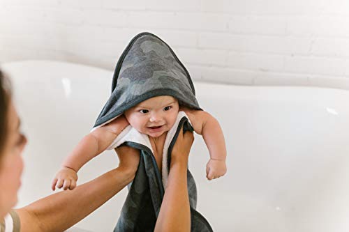 Image of Copper Pearl Hooded Bath Towels Premium Knit /Terry Cloth Baby Towels with Hood, Pockets, and Cool Designs - Great to Gift and Make Bath Time Fun - Baby Bath Towel, Hunter