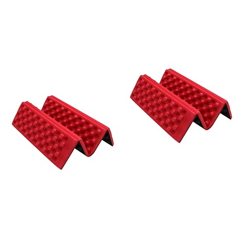 VANZACK 2pcs Lightweight Folding Camping Pad Removable Mats Waterproof Seat Cushion for Outdoor Activities