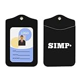 Simp Leather ID Badge Holder...