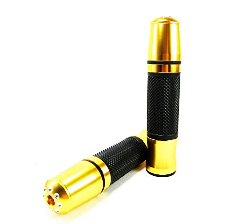 Kit Retrovisor Tomok+Manete Curto+Manopla Esportiva c/Peso Honda CB300R Dourado