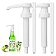 Dosierpumpe für 700ml Sirup Monin Flaschen,10ml Dosierpumpe für Sirup,Pumpspender-sirup Spender Wiederverwendbar,Kompatibel Pumpspender Aufsatz,Sirupspender für Monin Glas Flaschensirupe (2er Pack)