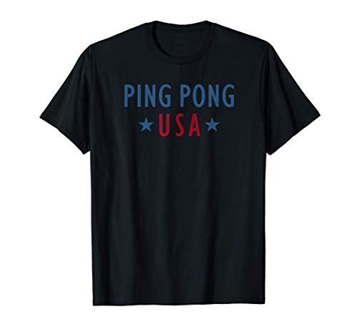 Tennis da tavolo Vintage Ping Pong USA Table Sport Gift Maglietta