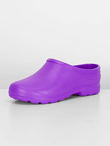 Ladeheid Clogs Uomo e Donna in Eva LADW001 (Viola