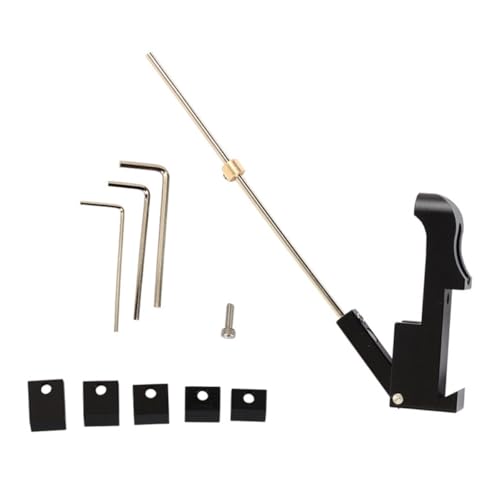 Angoily Clicker de Metal para Recurvo Ajustable Accesorios de Tiro para Competición y Práctica de Arquería
