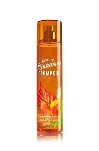 Bath & Body Works Sweet Cinnamon Pumpkin Signature Collection Fragrance Mist 8 Fl Oz (Sweet Cinnamon...
