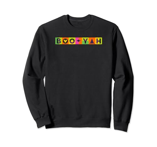 Sweat Mickey Disney Halloween pochoir Boo-ya pour fans de pop culture