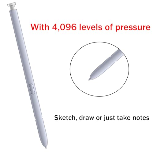 Image of Galaxy S25 Ultra S Pen for Samsung Galaxy S25 Ultra S Pen Replacement Stylus for S25 Ultra, US Version, EJ-PS938BBEGUJ, Light Silver