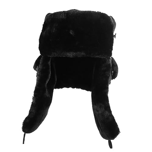 Chapeau Trapper Réversible SOIMISS Bonnet Anti-Vent avec Cache-Oreilles de Ski - 6