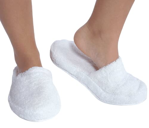 Turkish Parador Luxury Spa Slippers for Men and Women 100% Cotton Terry House Indoor/Outdoor Made in Turkey2