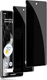 Holilo pour Google Pixel 7 Anti Espion Verre Trempé, 2 Pièces 9H Dureté Privacy Verre Trempé Membrane Anti Spy Protection D'écran Anti Peeping Anti Rayures Film Protection