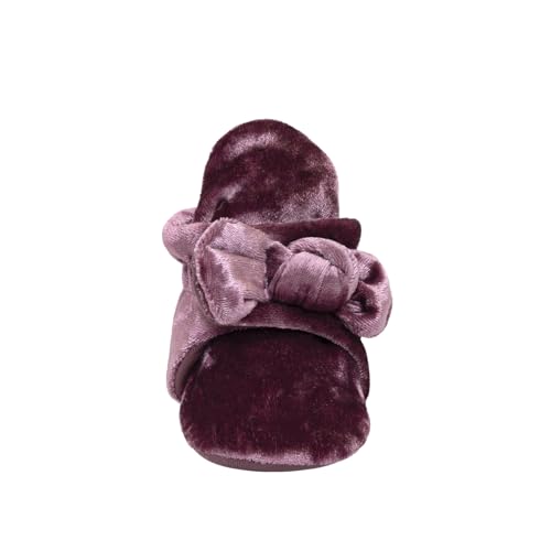 Robeez Baby Girls and Boys Crib Fleece Sherpa Snap Booties with Slip-Resistant Soles for Infant and Toddler, 0-18 Months3