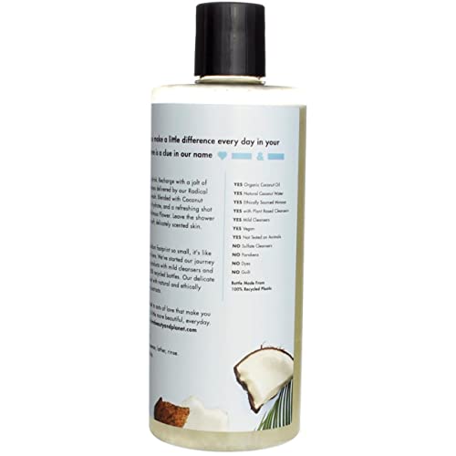 Love Beauty And Planet Radical Refresher Body Wash For Energizing Freshness Coconut Water & Mimosa Flower Hydrating Bodywash 16 Oz #TOP5