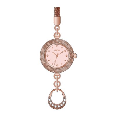 Image of Aspen Analog Silver Women's Watch - AP1933