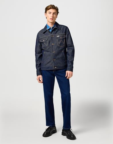 WRANGLER - Jeans Herren - Authentic Straight Fit - Texas - Cosmic Blue – Ansicht 3