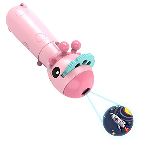 Ocobetom Torce per proiettori per Bambini, Piccola Torcia a Luce Morbida Lampada Torcia per proiezione, Proiettore per Bambini Portatile a commutazione Libera per Bambini, Bambini, Neonati, Bambini - Image 8