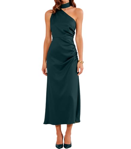 RIHOAS Women's Dark Green Long Elegant Formal Semi Formal Cocktail