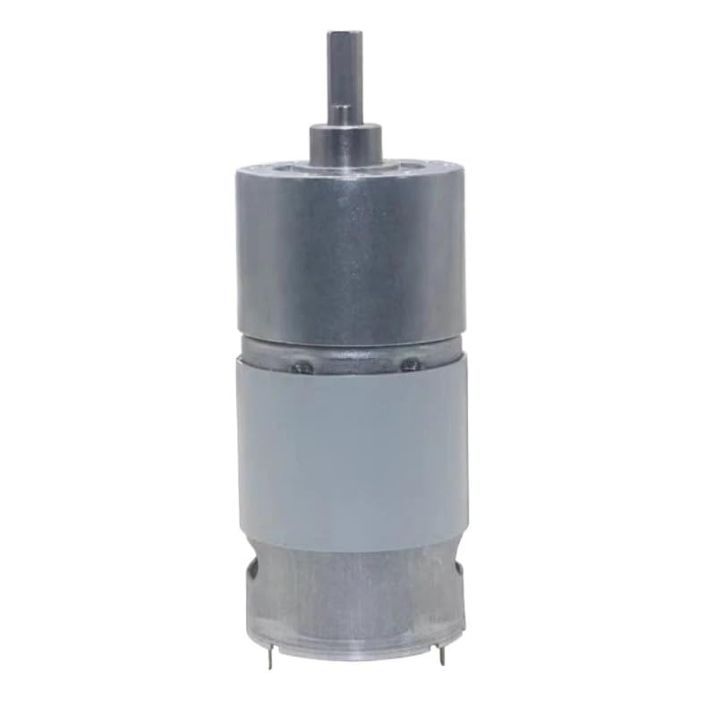 Motorreductor de Alto par JGB37-545 de 12 V y 24 V CC con Caja de Engranajes Totalmente metálica, Motor eléctrico de 8/12/23/37/47/70/110/200/330/625/1000 RPM(24V,625rpm)