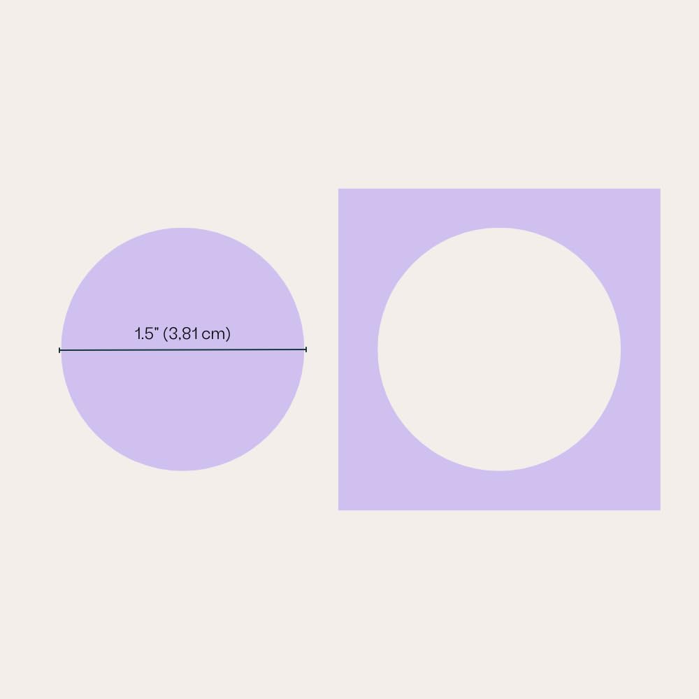 Craftelier - Circle Punch with Snap Lever Diameter 1.5