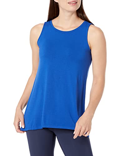 Amazon Essentials Camiseta de Tirantes con Vuelo (Disponible en Tallas Grandes) Mujer, Azul Cobalto, XXL