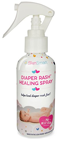 SkinSmart Diaper Rash Healing Spray, 4 Ounce Spray Bottle