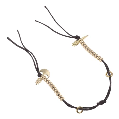 Homoyoyo Durable Metal Buddha Bead Counter Compact Meditation Counter Chanting Buddhist Bead