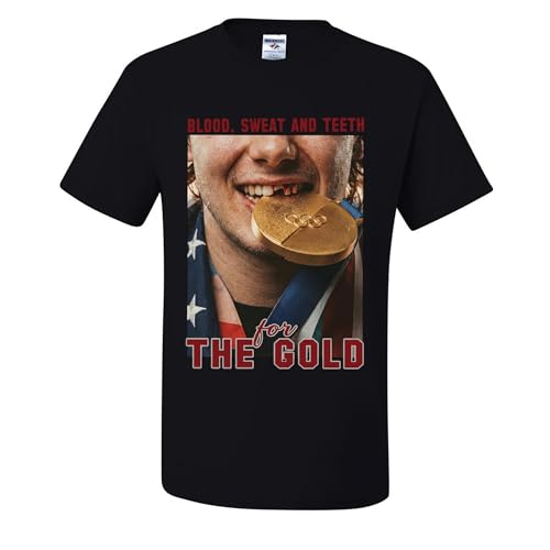 Jack Hughes Blood Sweet Teeth for The Gold T-Shirts Black Small