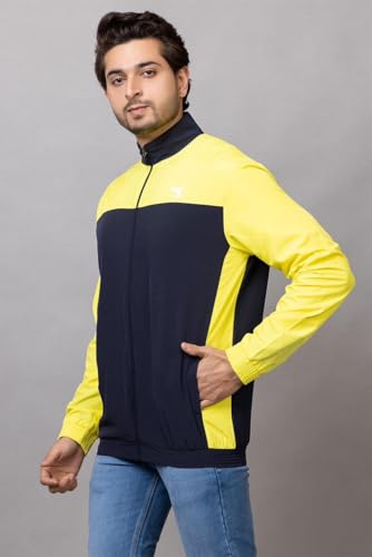 Image of Men Zip-Up Jacket | Lightweight Outerwear Jacket for Casual & Winter Wear