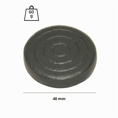 CADENAS ® - Jeu de la Grenouille “Basique” de Fonte, (ou Jeu de Tonneau): 1 Grenouille et 10 palets (ou disques)