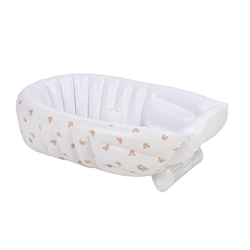 Piscina Compacta de la Bañera de la Bañera del bebé Inflable con un Diseño Seguro -Material de VPC para la Aplicación para el Hogar y los Viajes (Escribe un) (Tipo B) (Type C)