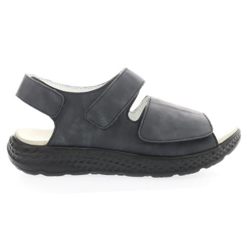 Propét Women's TravelActiv Scottsdale Sandal, Black, 9 Wide by Propét - Used condition - US$15.03