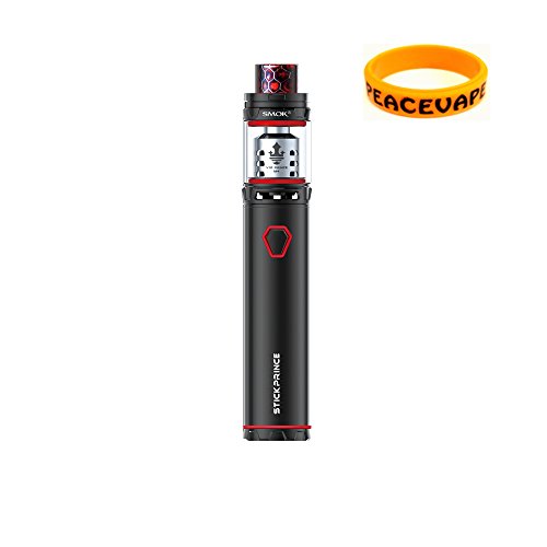 SMOK Stick P25 Stick Prinz Stick Prince 2ml (Schwarz) Keine Nikotin E-Zigarette Vape Pen mit PEACEVAPE Vape Band