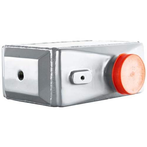 Aluminum Universal Liquid/Water to Air Intercooler 3" Air Inlet&Outlet Silver - Image 6