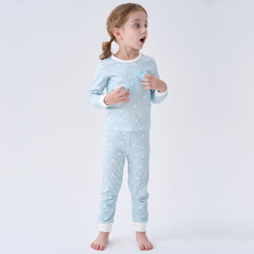 Image of pureborn Baby Pajamas Set Toddler Snug Fit Cotton Sleepwear 2pcs 12M-7Y