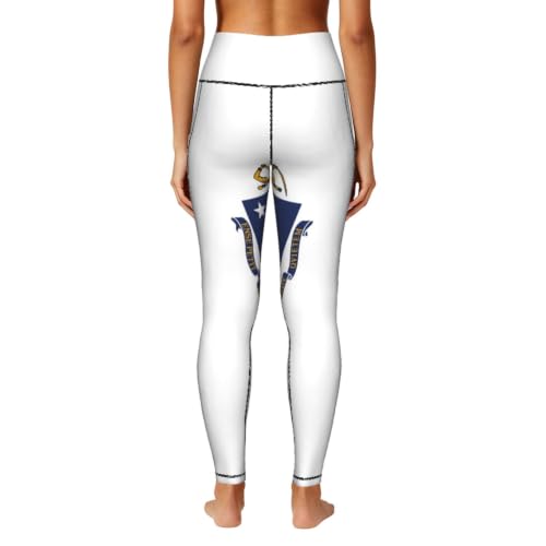 Leggings de Massachusetts sin transparencias para ejercicio cómodo de mujer 4