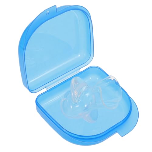 Healvian 4juegos Férulas Antirronquidos Cubierta Lingual Dispositivo Para Detener Ronquidos Solución De Sueño Efectiva y Portátil Diseño Cómodo Para Respiración Nasal