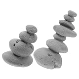 Cabilock Soporte De Exhibición para Adornos De Piedra Base De Antigüedades Decoración Retro