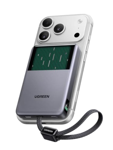 UGREEN MagFlow Pro Power Bank Magnético 10000mAh 25W
